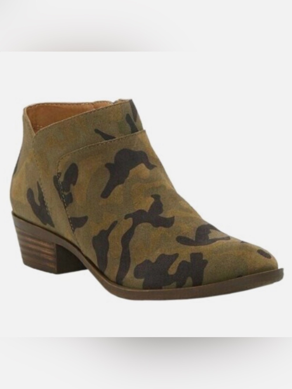 Lucky Brand LK-Brintly2 Printed Camo Ankle Boot 9